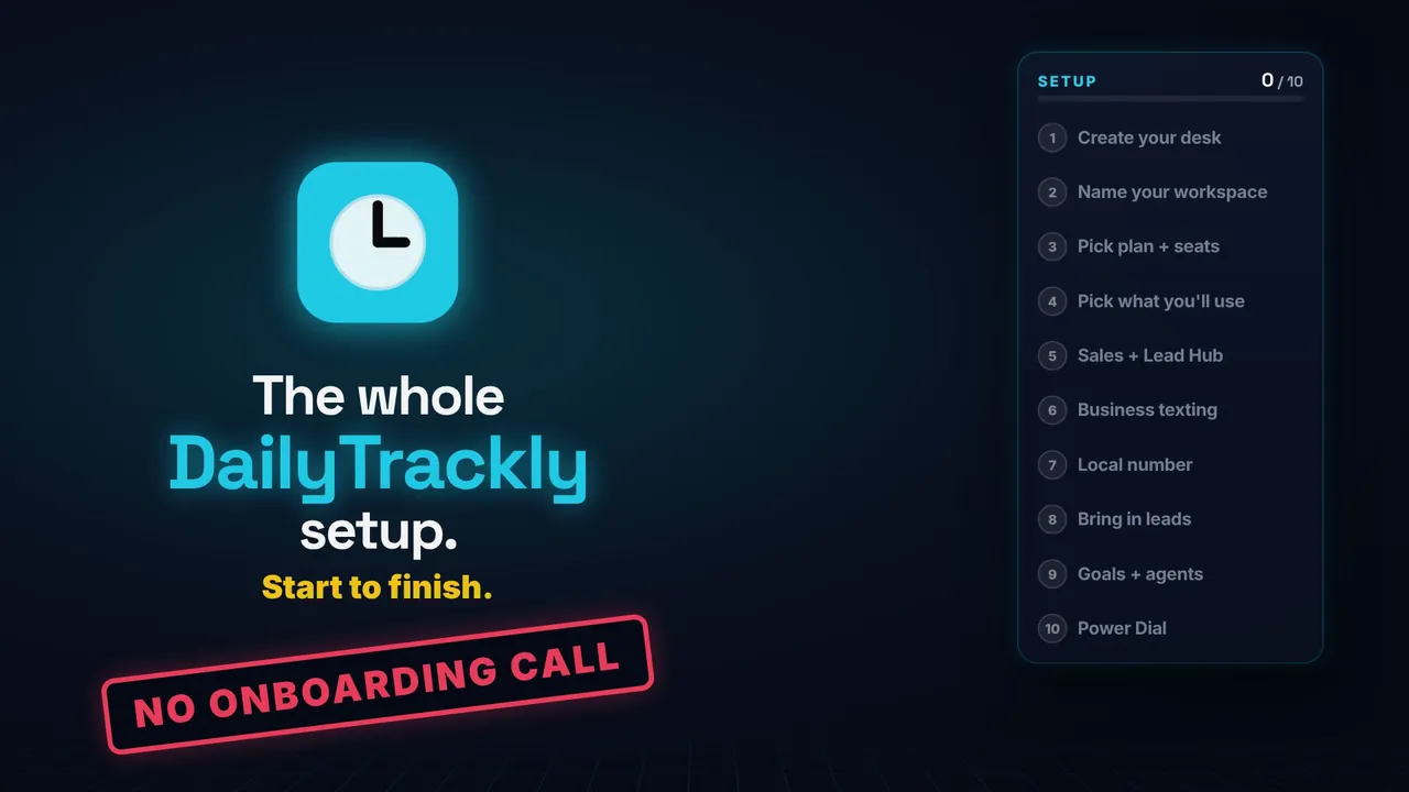 Video: Set up DailyTrackly, start to finish